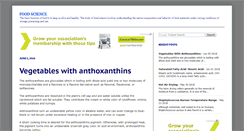Desktop Screenshot of foodscience-avenue.com